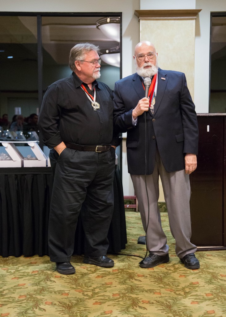 Bob and Frank introduce this years The Hall of Fame Award winner